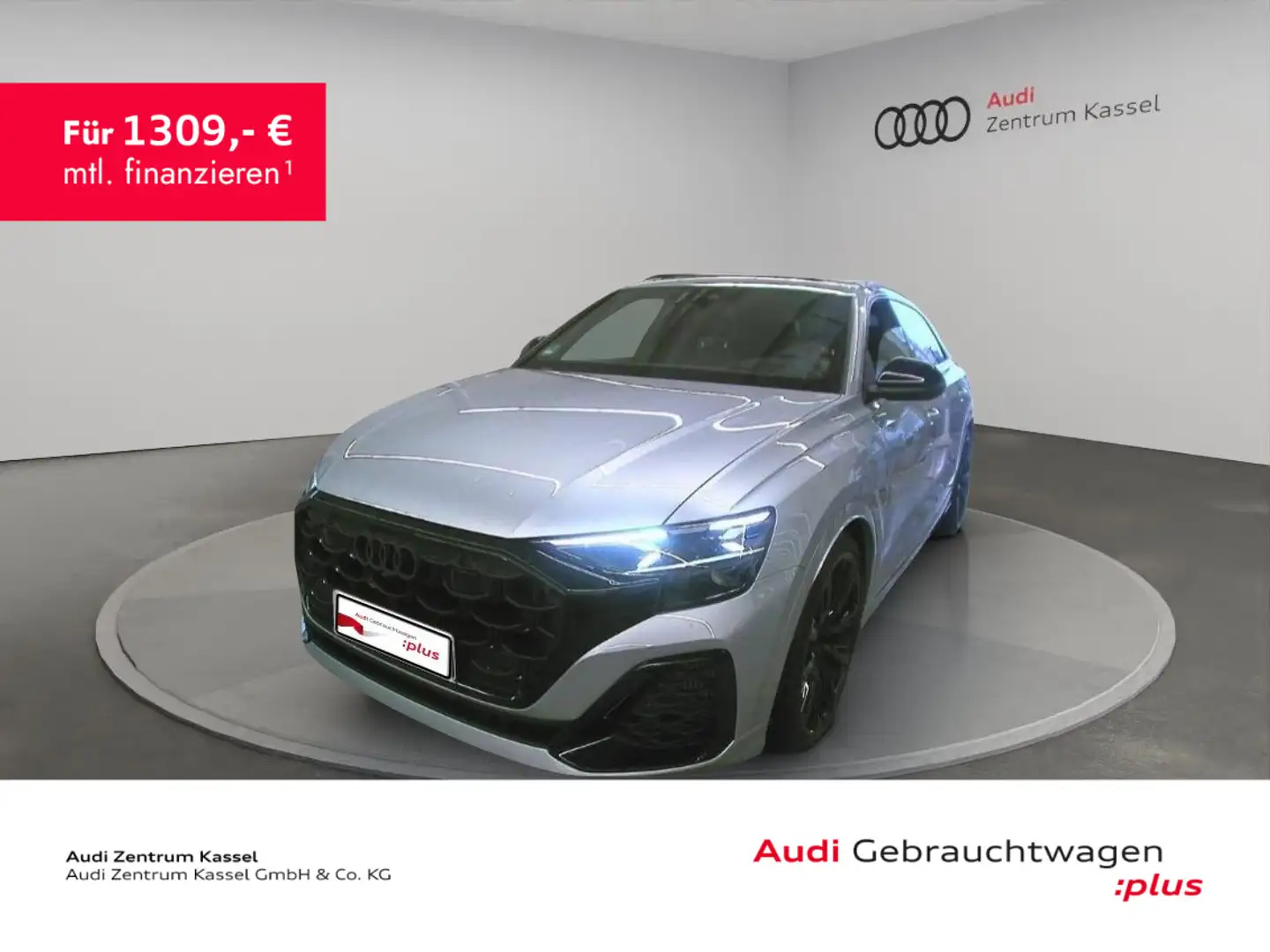 Audi SQ8 4.0 TFSI quattro Laser B&O Pano HuD StandHZG Silber - 1