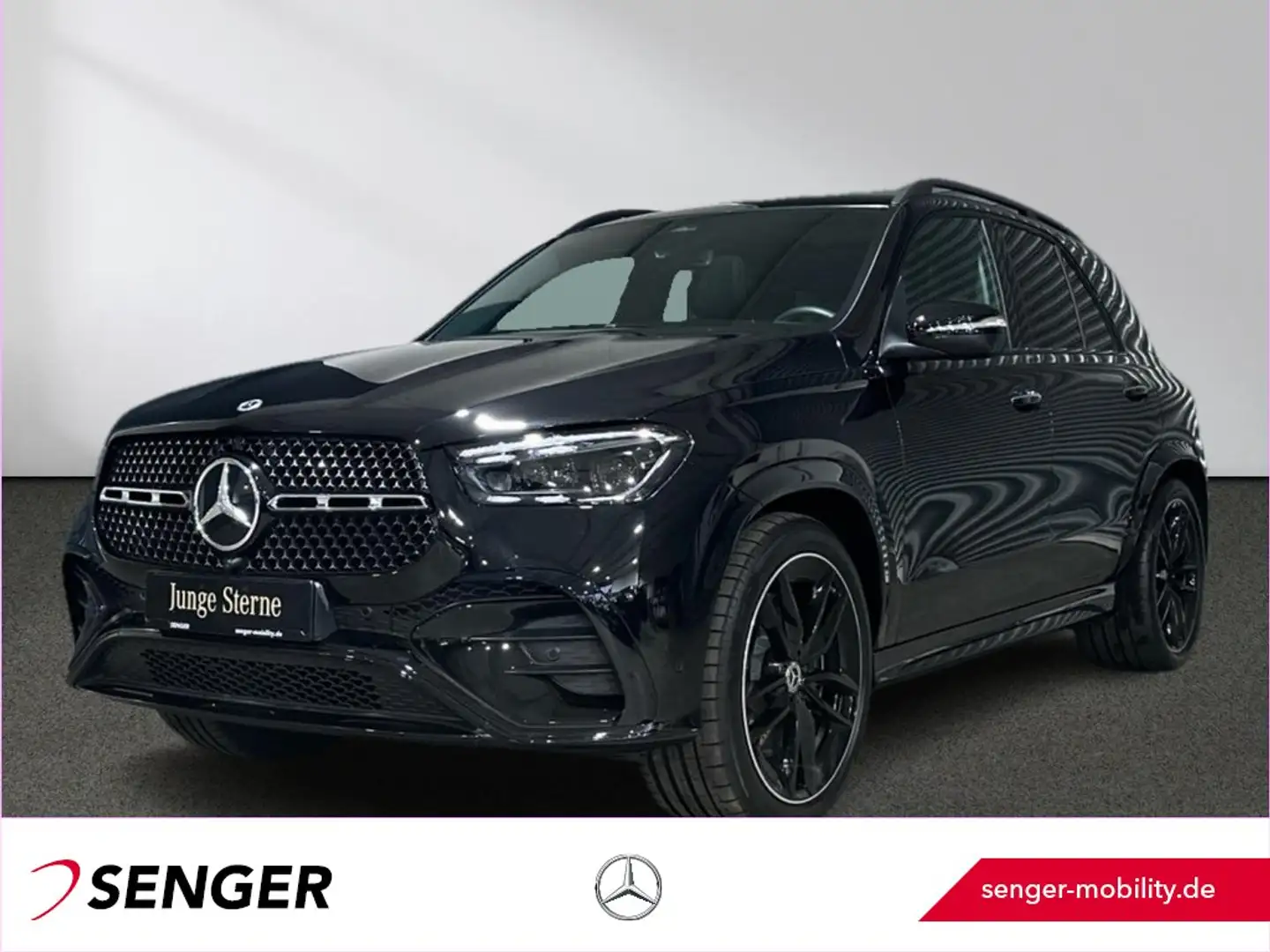 Mercedes-Benz GLE 450 4M AMG Distronic Multibeam Pano AHK 360° Schwarz - 1