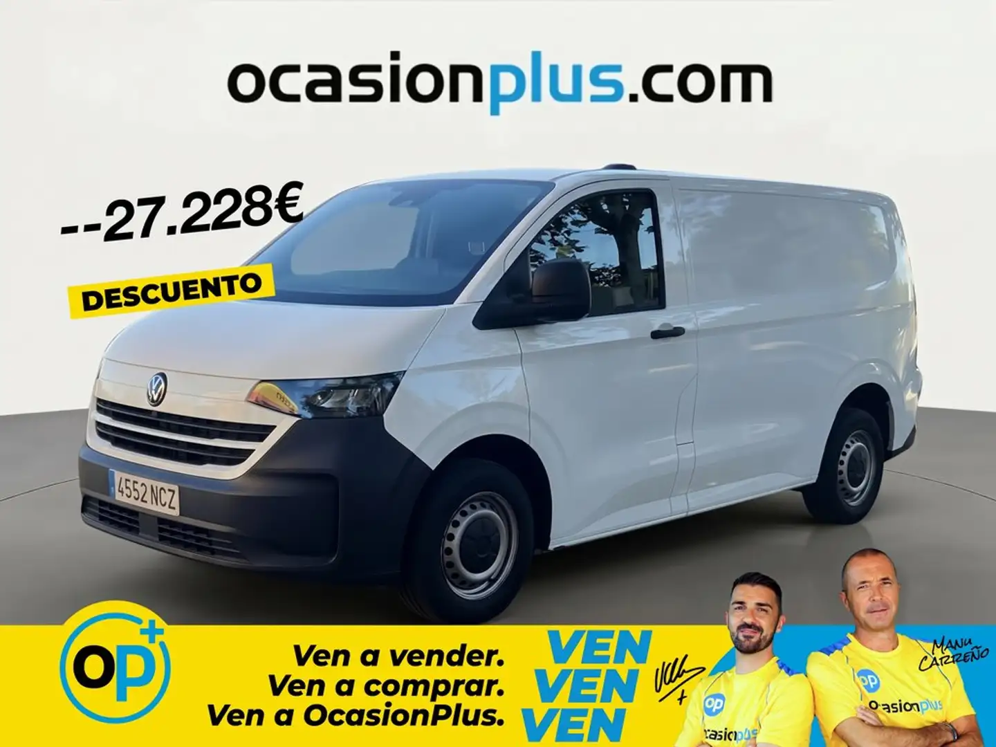 Volkswagen Transporter Furgón BC 2.0TDI 81kW Blanco - 1
