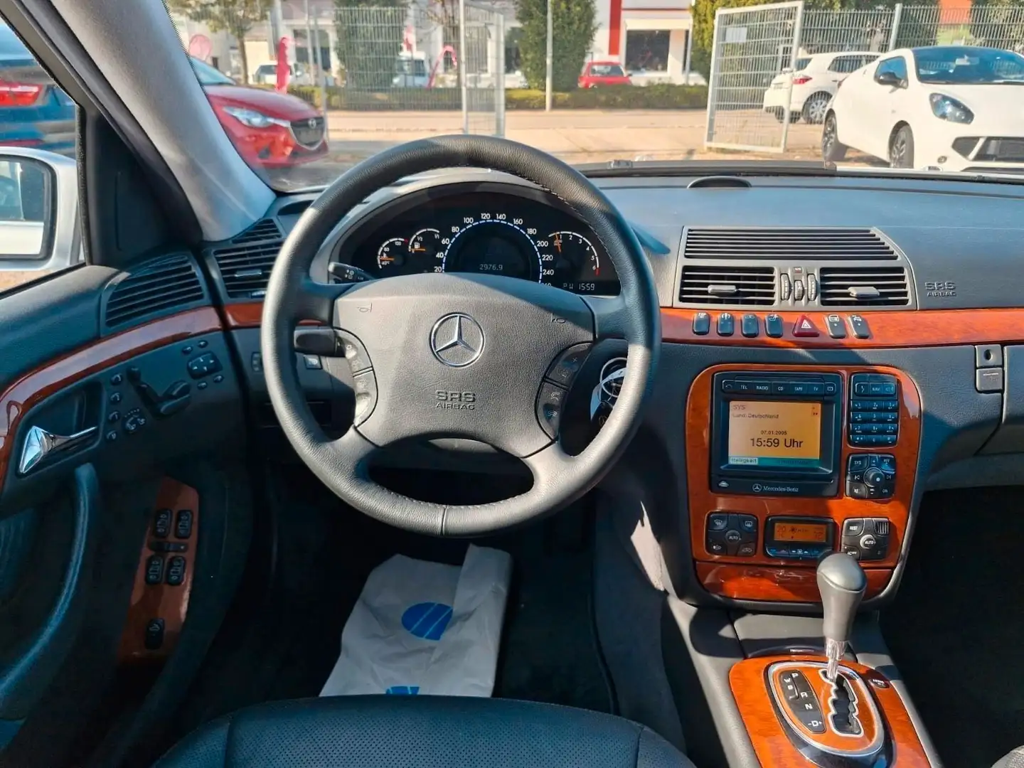 Mercedes-Benz S 430 *1 HAND*MEMORY*NAVI COMAND*LEDER* Argento - 2