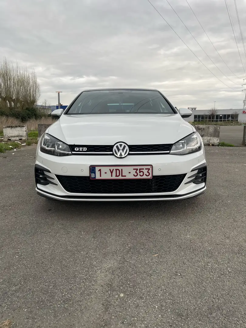 Volkswagen Golf GTD (BlueMotion Technology) DSG Wit - 1