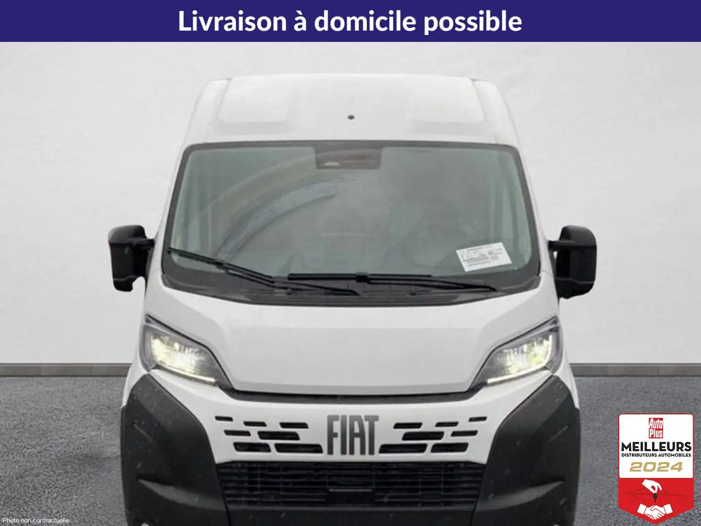 Fiat Ducato Tole mh2 3.5 t 140 ch s\u0026s bvm6 ducato fourgon Blanc - 2