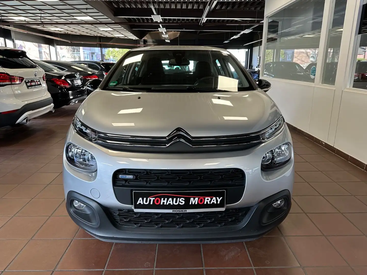 Citroen C3 Feel, Klima, Automatik, nur 16900 Km. Grau - 2