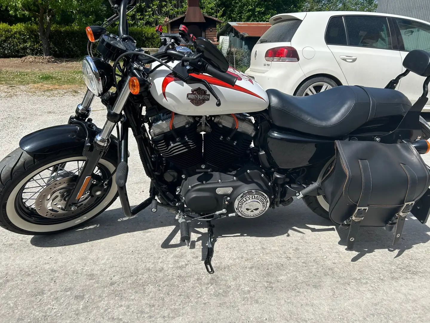 Harley-Davidson Sportster Forty Eight XL 1200X Bianco - 2