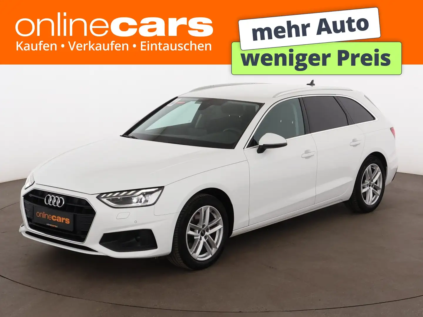 Audi A4 Avant 35 TDI Aut LED AHK NAVI SITZHZG ASSIST Weiß - 1