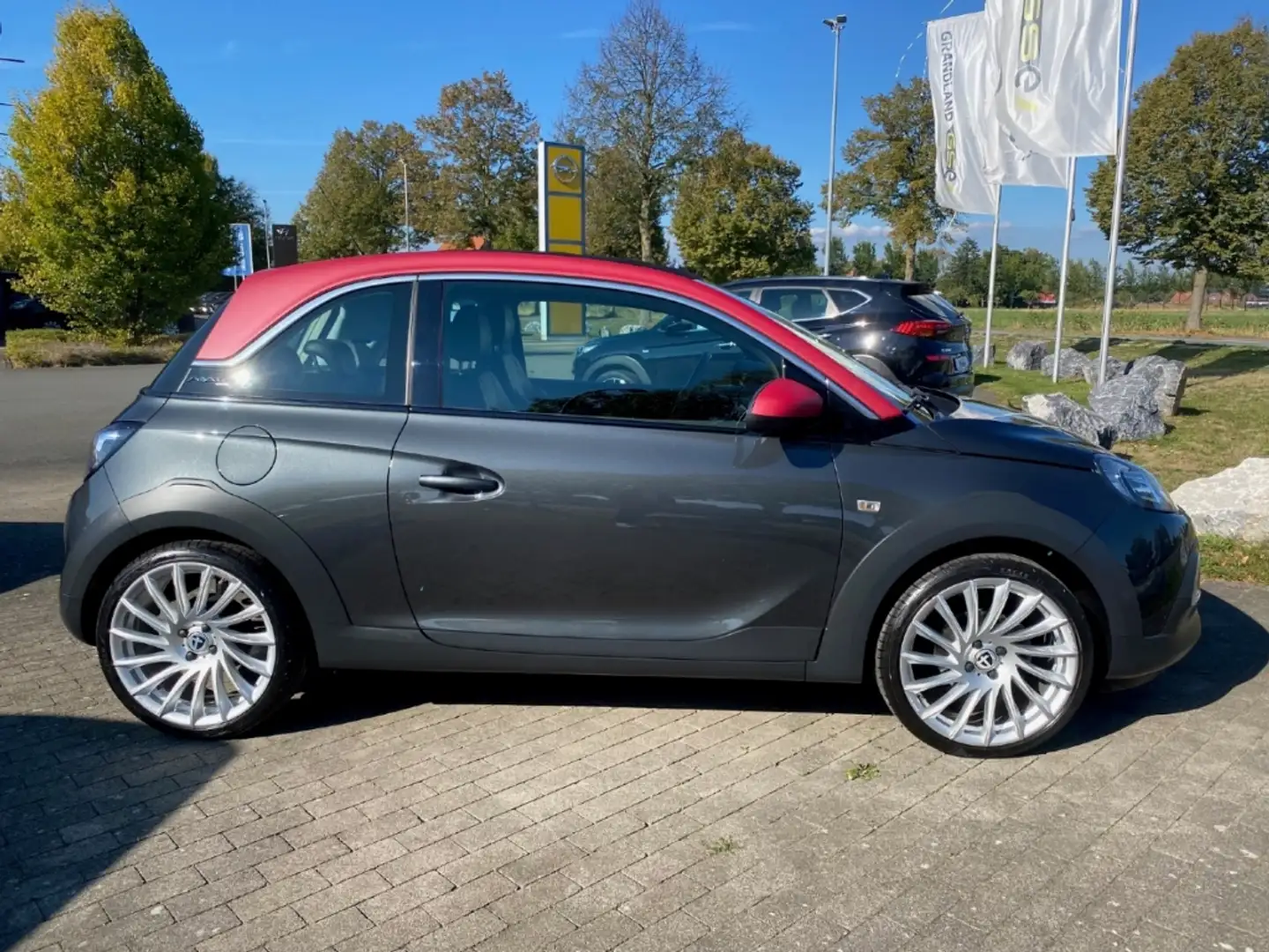 Opel Adam Rocks 1.4 EU6d-T Faltdach 18'' Alu Dach Matt Apple Grau - 2