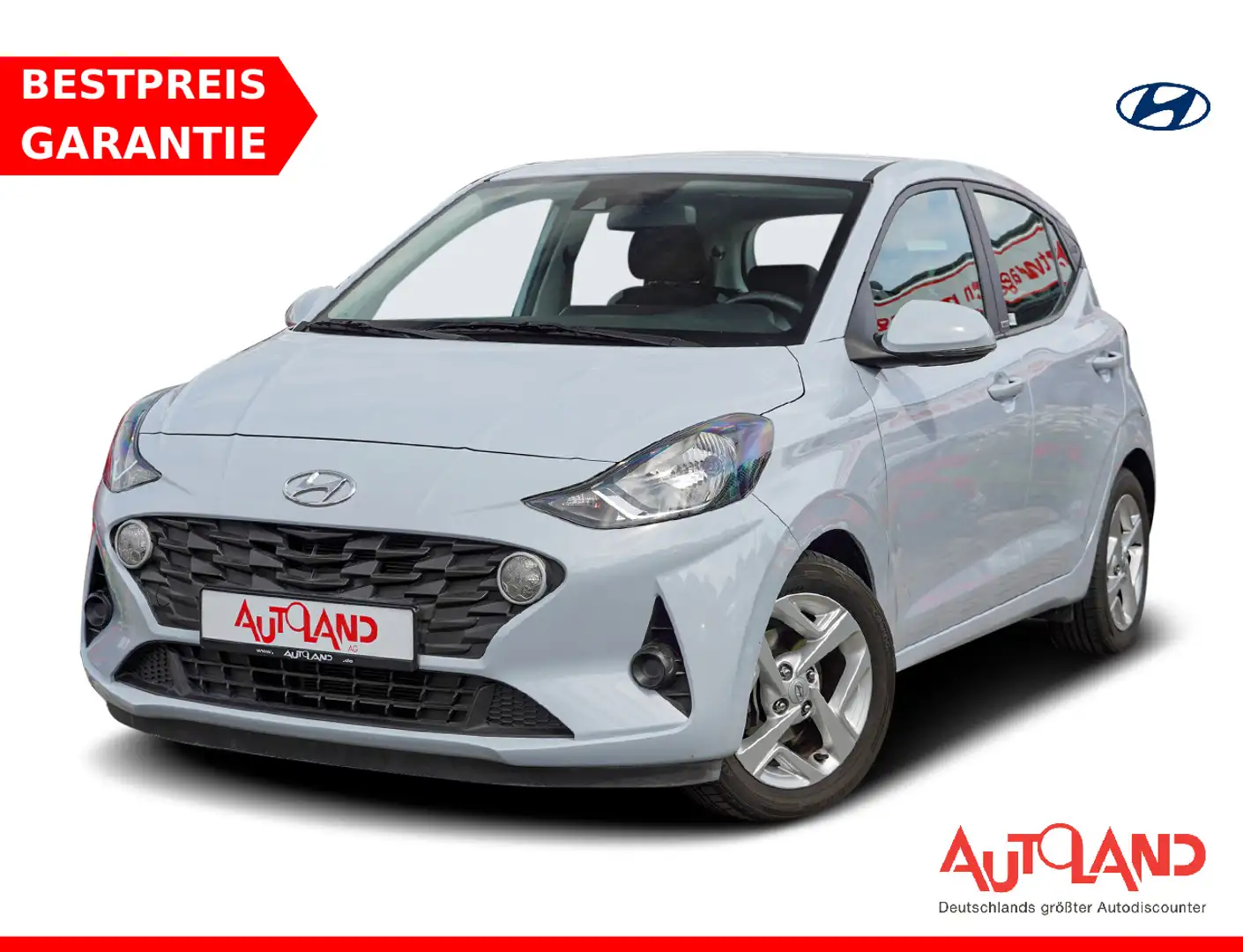 Hyundai i10 1.0 Trend PDC DAB Android Apple Klima USB Blau - 1
