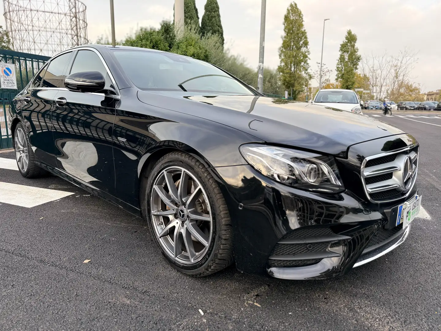 Mercedes-Benz E 200 W213 Berlina 2.0d 160cv Sport TAGLIANDI MERCEDES!! Negro - 2