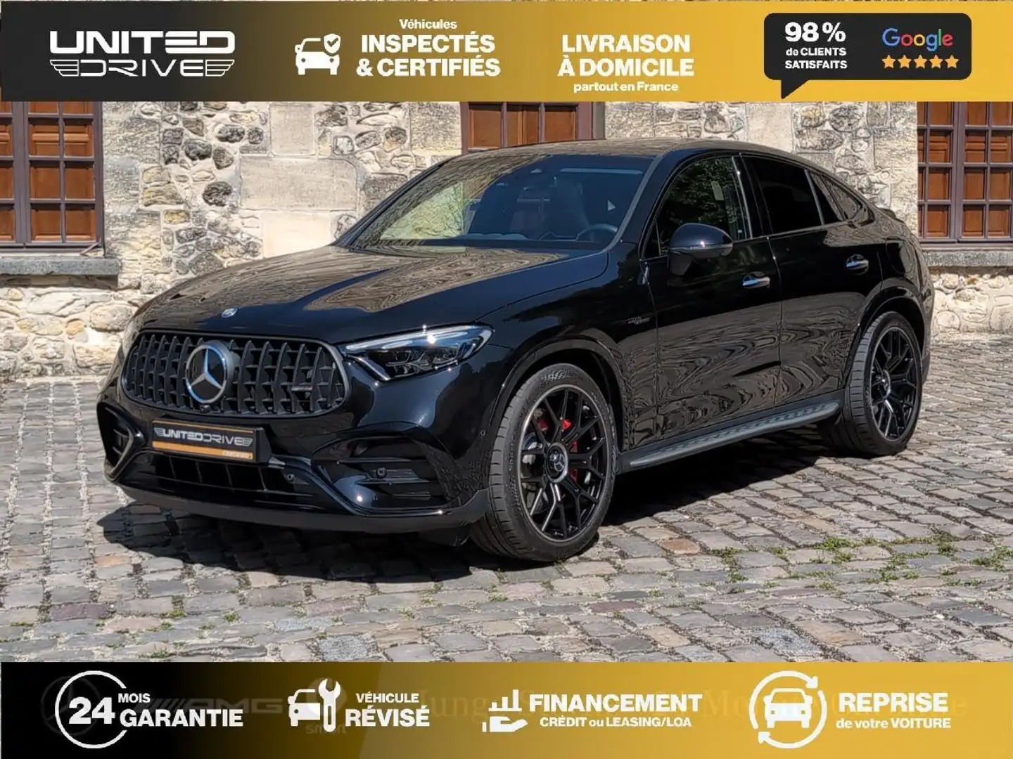 Mercedes-Benz GLC 63 AMG Coupé GLC 63 S - BVA Speedshift MCT E Performance AMG COUPE - BM C254 AMG 4-Matic+ - BVA Negru - 1