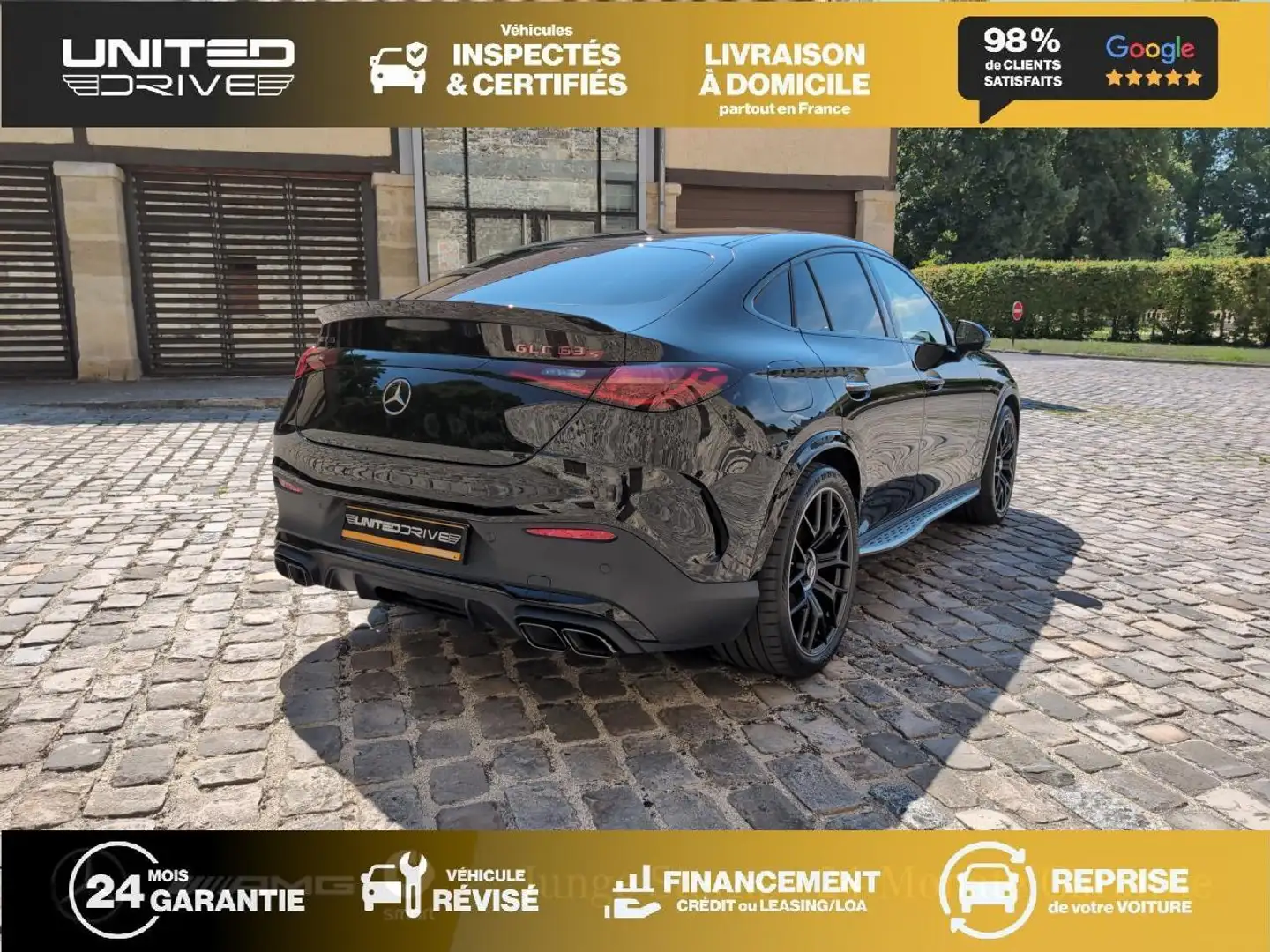 Mercedes-Benz GLC 63 AMG Coupé GLC 63 S - BVA Speedshift MCT E Performance AMG COUPE - BM C254 AMG 4-Matic+ - BVA Negru - 2