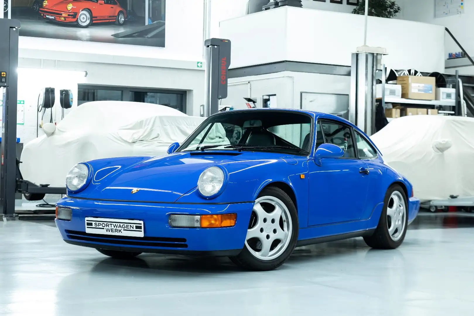 Porsche 964 I 911 Carrera RS I 2. Hd I Deutsch I Maritim Albastru - 1