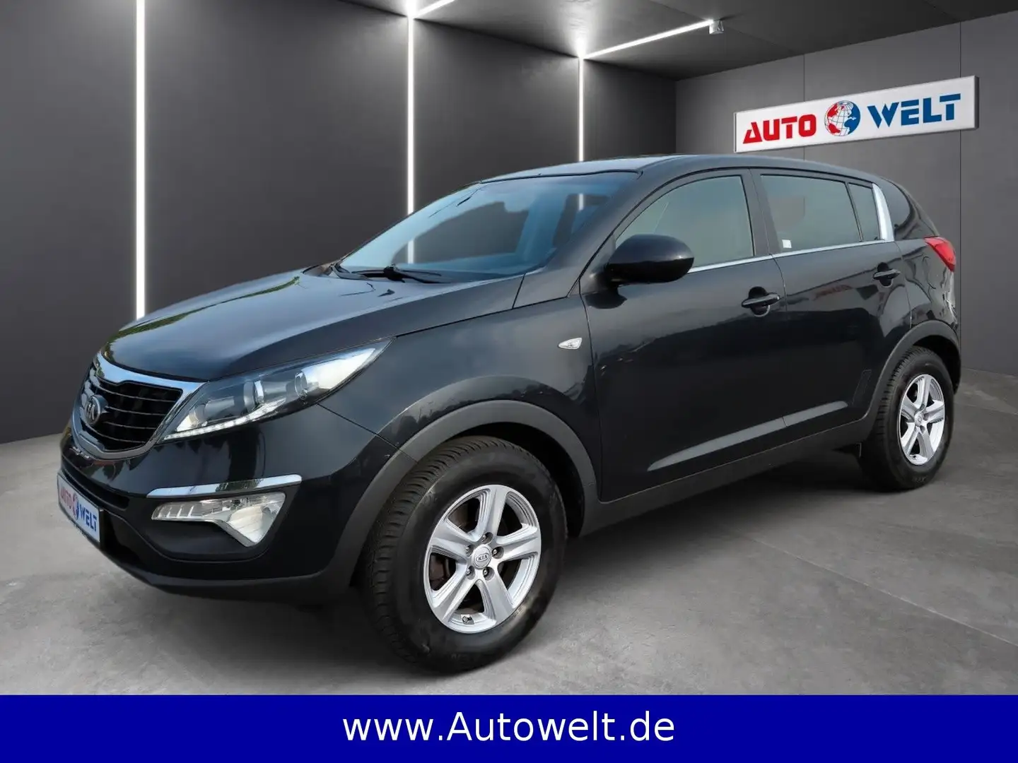 Kia Sportage 1.6 GDI 1.Hand Dual-Klima 4xSitzhzg BT Noir - 1