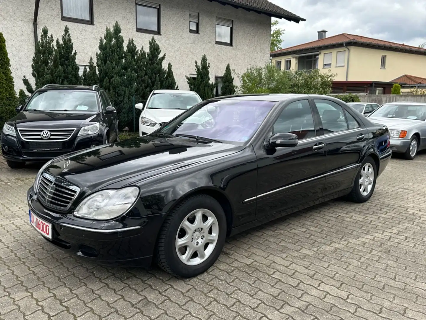 Mercedes-Benz S 430 ACC Vollleder Navi Xenon Vollausstattung Czarny - 1