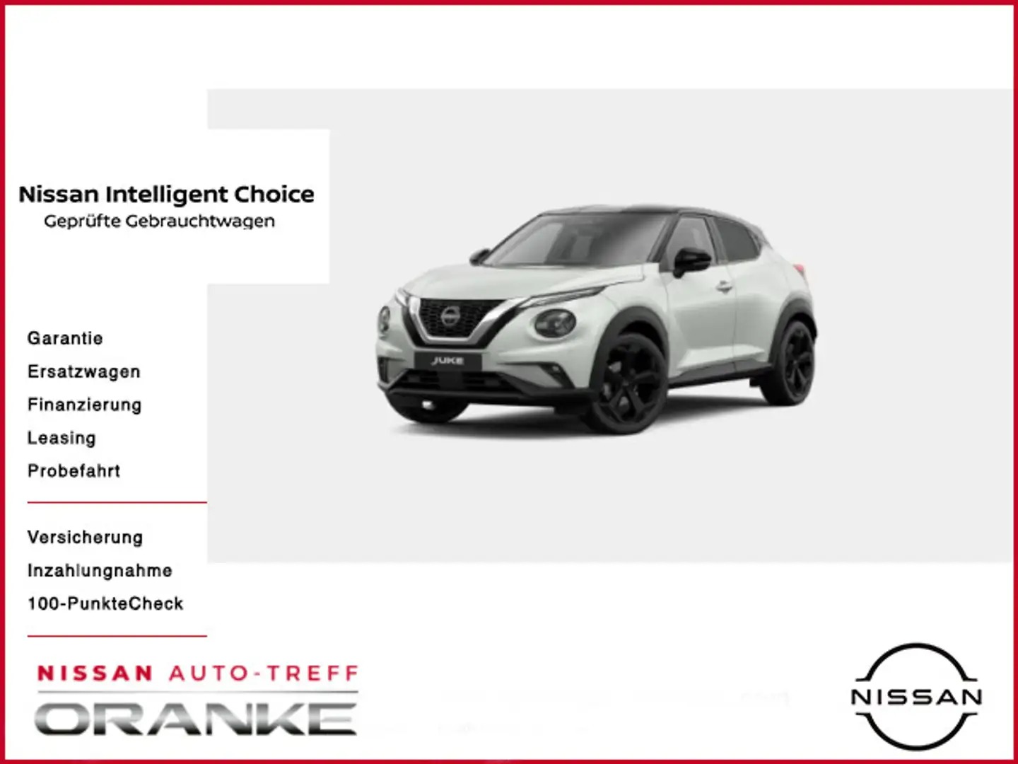 Nissan Juke DIG-T 117 DCT Tekna Leder*BFS*Alu*MJ25 White - 1