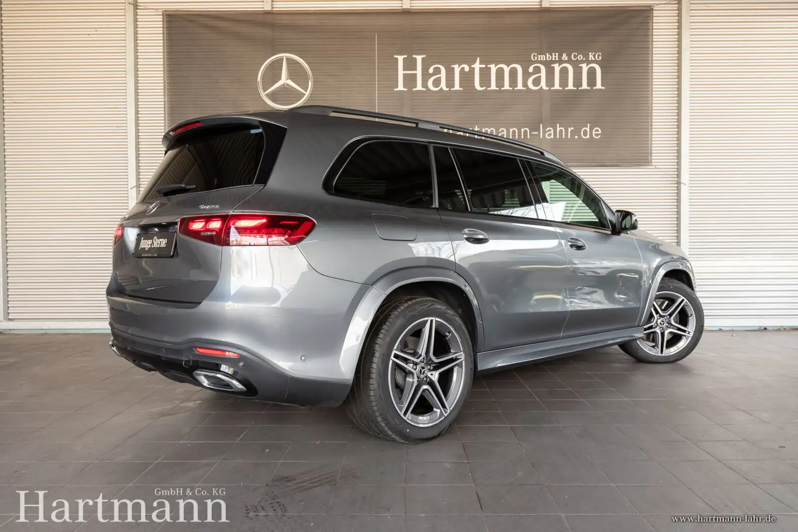 Mercedes-Benz GLS 350 GLS 350 d 4M AMG 21" Night Komfortsitze 2x Klima Grau - 2
