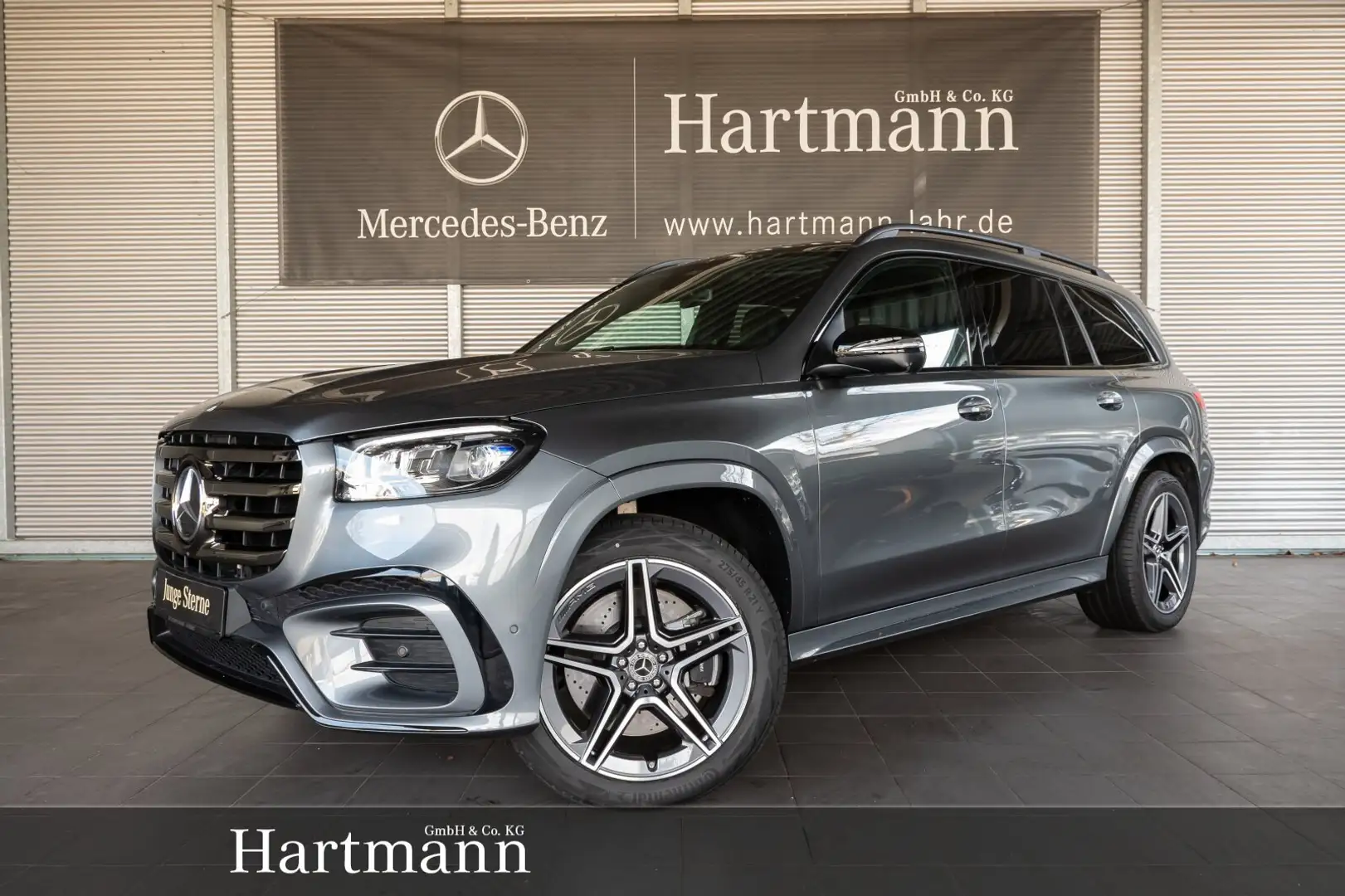 Mercedes-Benz GLS 350 GLS 350 d 4M AMG 21" Night Komfortsitze 2x Klima Grau - 1