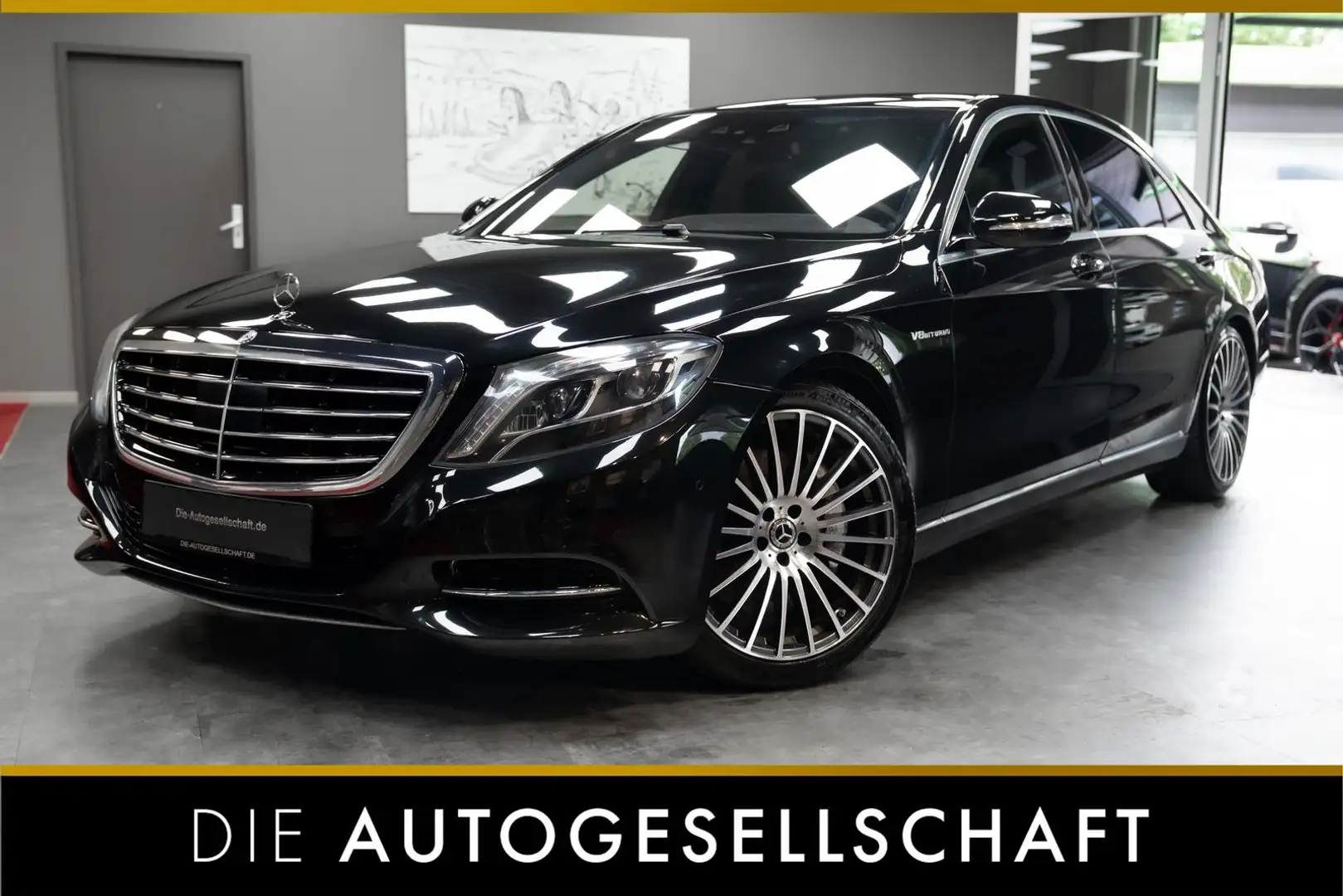 Mercedes-Benz S 500 L*LED*NAVI*PANO*ACC*BURMESTER* Noir - 1