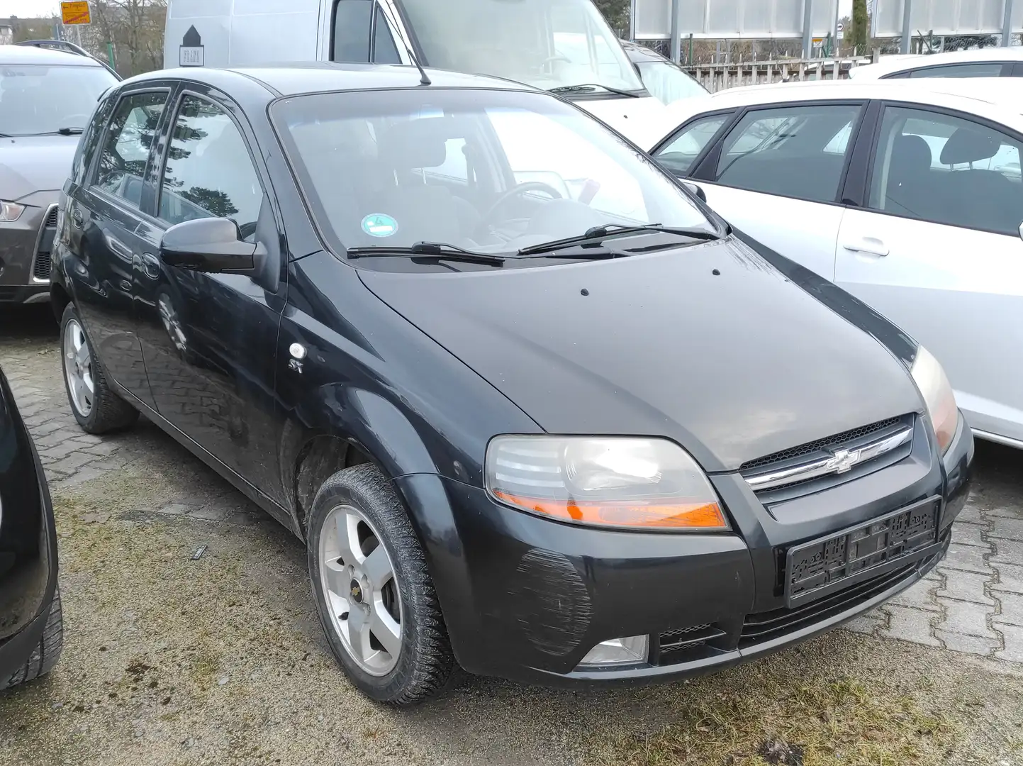 Chevrolet Kalos 1.2 SE *TÜV NEU* KLIMA ALLWETTER CD-RADIO SERVO Schwarz - 1
