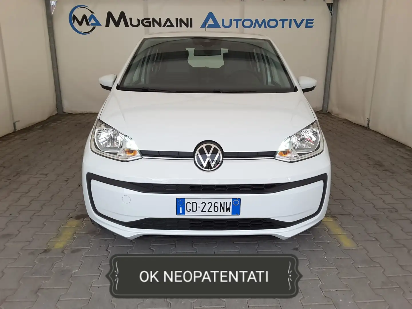 Volkswagen up! 1.0 5p. eco move up! BlueMotion Technology METANO Blanco - 1