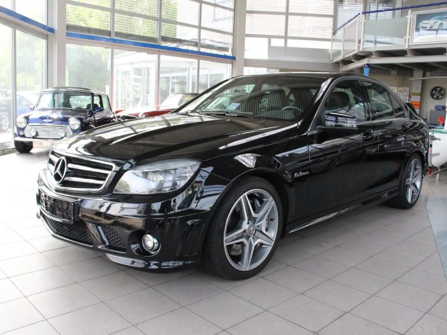 Mercedes-Benz C 63 AMG Lim. Schiebedach Leder Memory Černá - 1