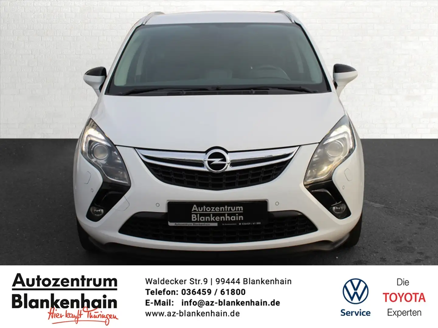 Opel Zafira C Tourer 1,6 CDTI Innovation*7-S.*TÜVneu Blanc - 2
