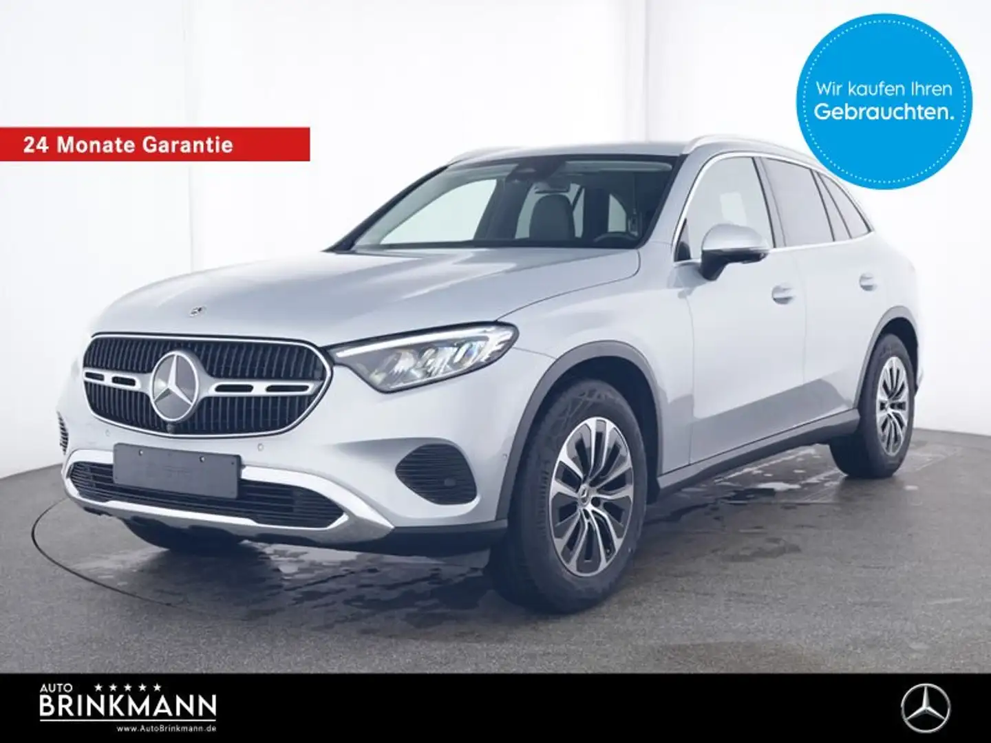 Mercedes-Benz GLC 200 GLC 200 4M ADVANCED+/AHK/360°KAM/LED/WINTER SHZ Silber - 1