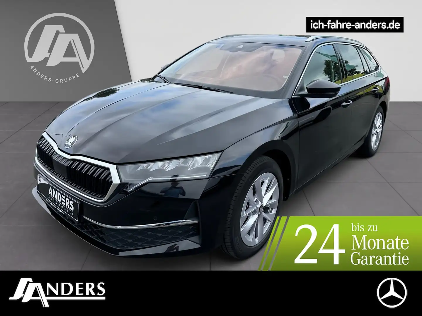 Skoda Octavia 2.0 TDI Selection Navi+LED+AHK+ACC+Kam Schwarz - 1