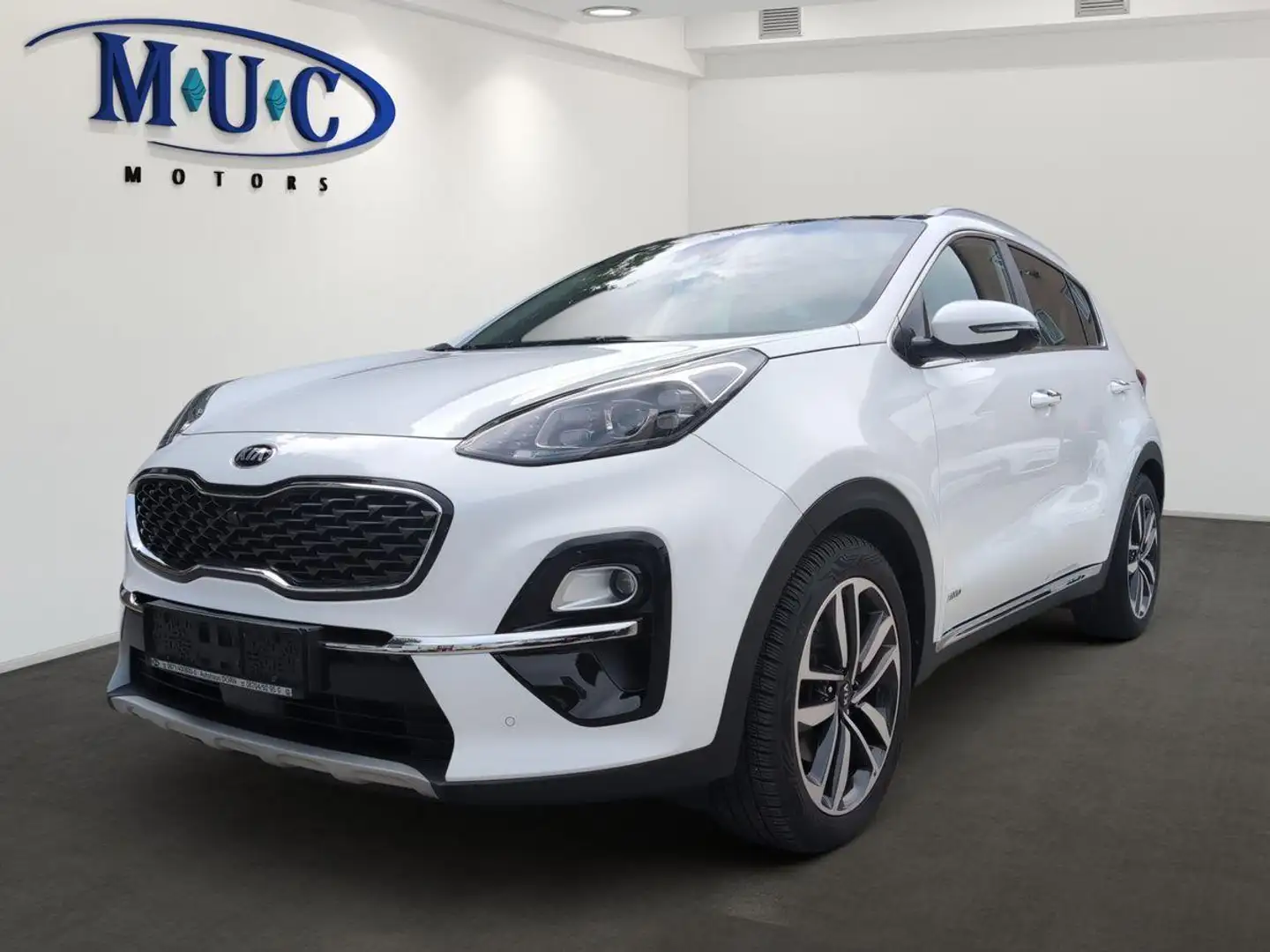 Kia Sportage 2.0CRDI AWD Eco+ (48V M-H) Aut PLATINUM Blanc - 2