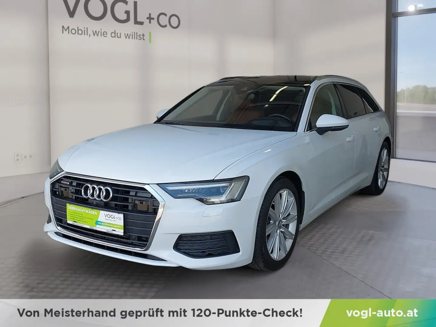 Audi A6 allroad Avant 45 TDI quattro tiptronic Weiß - 1