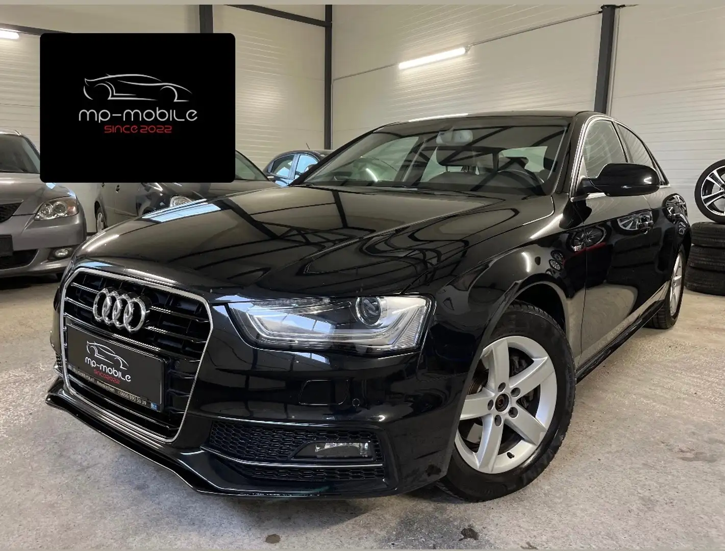 Audi A4 2,0 TDI Intense Aut. S-Line Facelift *TOP ZUSTAND* Schwarz - 1