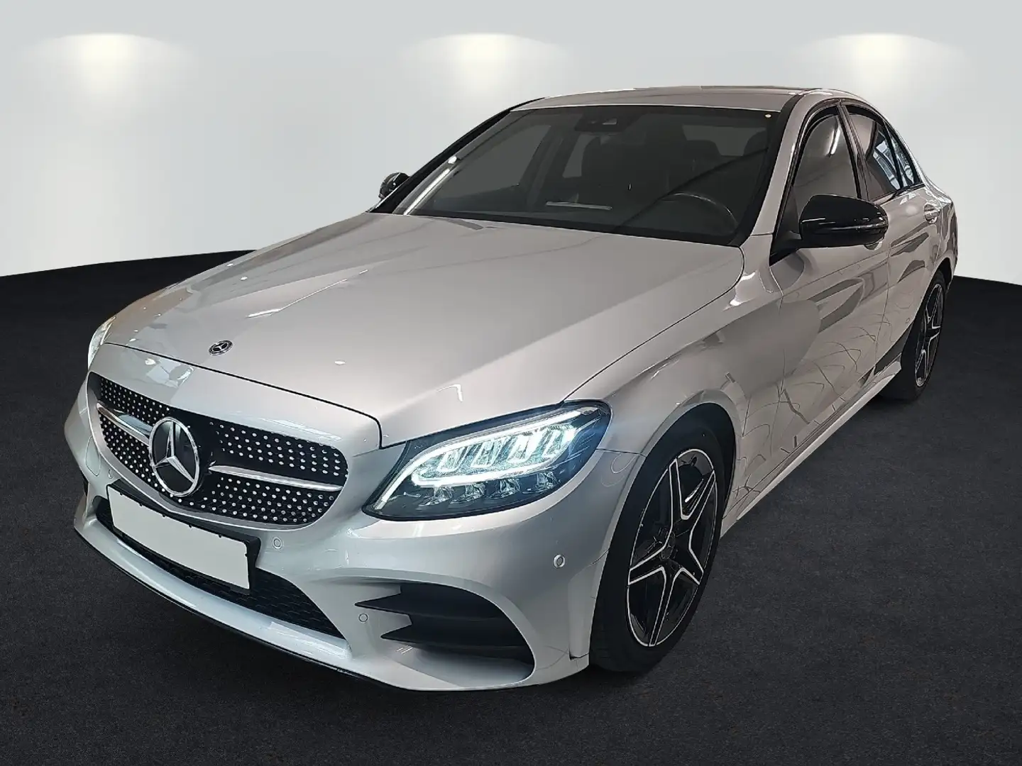 Mercedes-Benz C 200 AMG Line LED Navi SHZ 2xKlima Kam. KlimaA Argento - 2