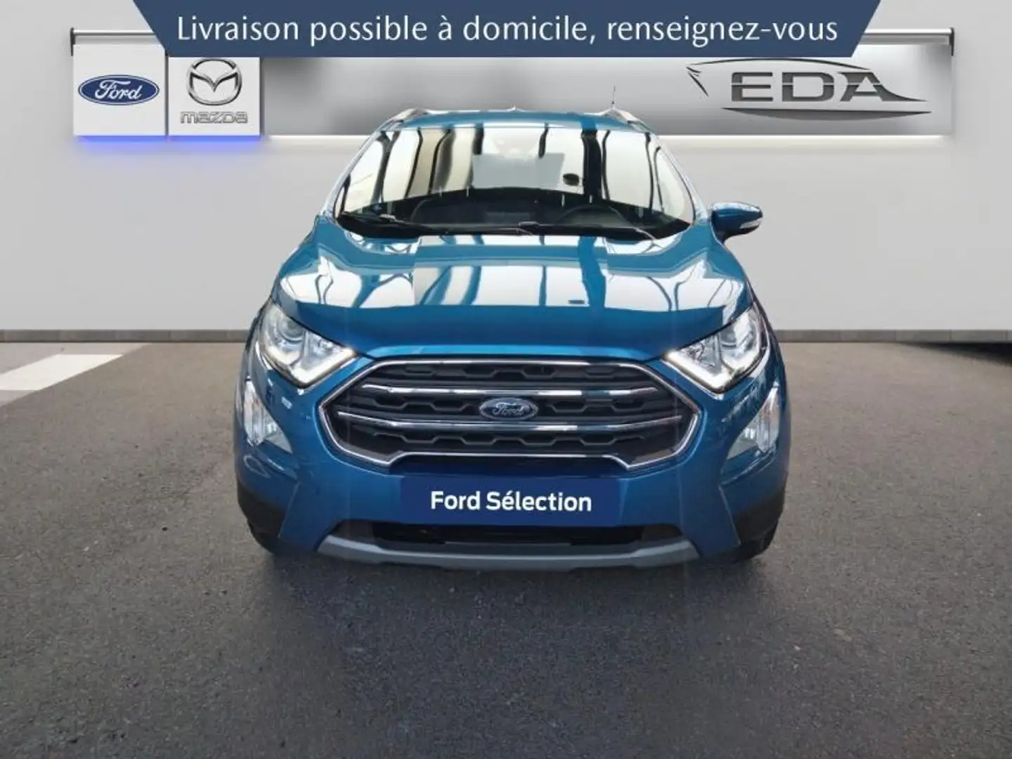 Ford EcoSport 1.0 EcoBoost 125ch Titanium Bleu - 2