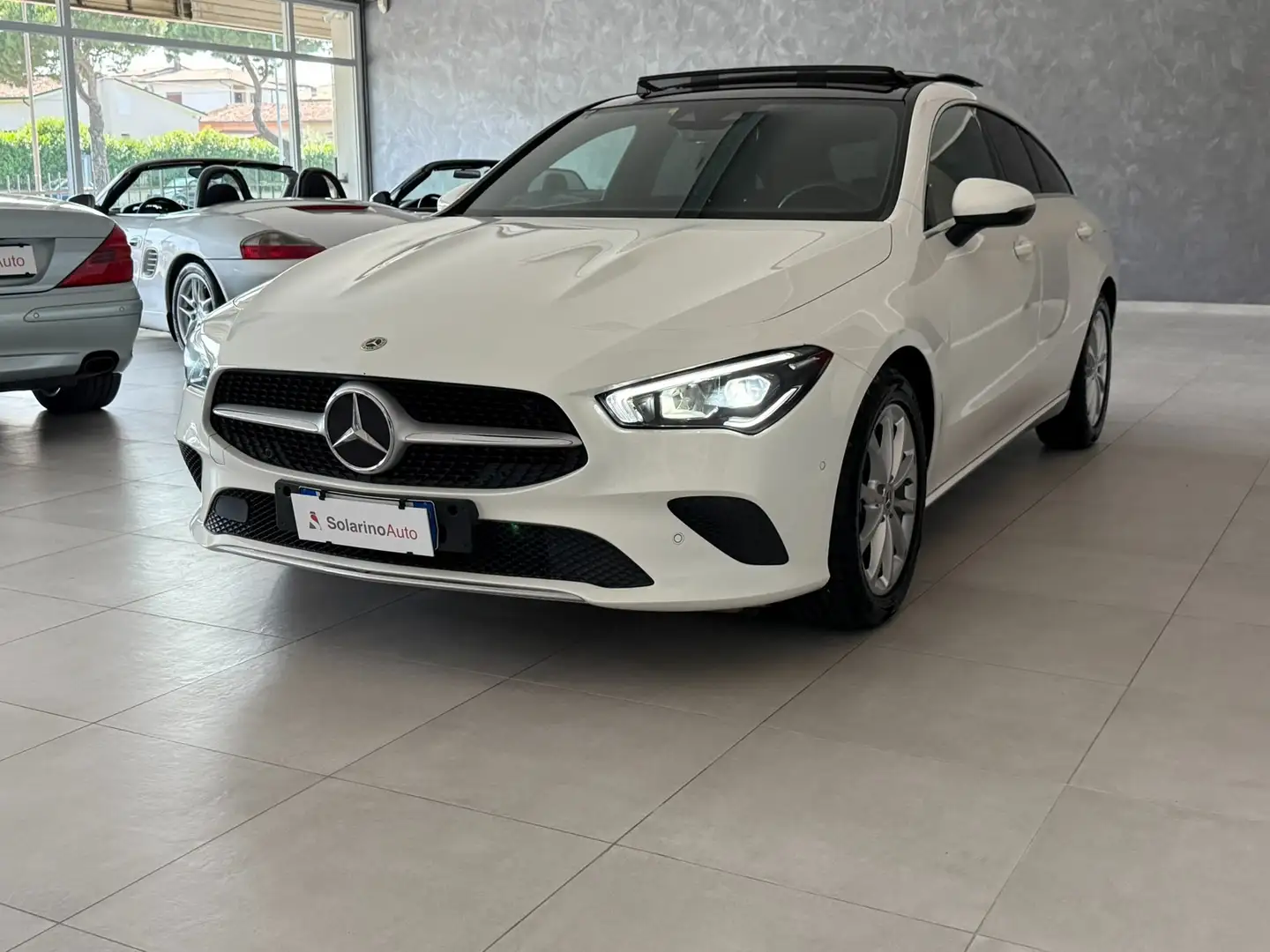 Mercedes-Benz CLA 180 CLA Shooting Brake 180 Sport auto-Tetto Bianco - 2
