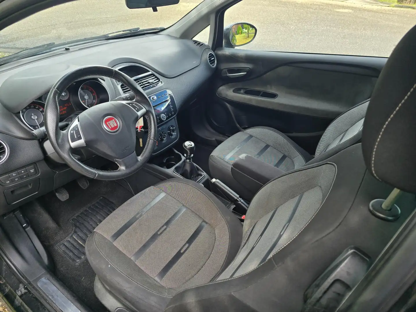 Fiat Punto Evo 1.4-16V Multiair Racing Zwart - 2