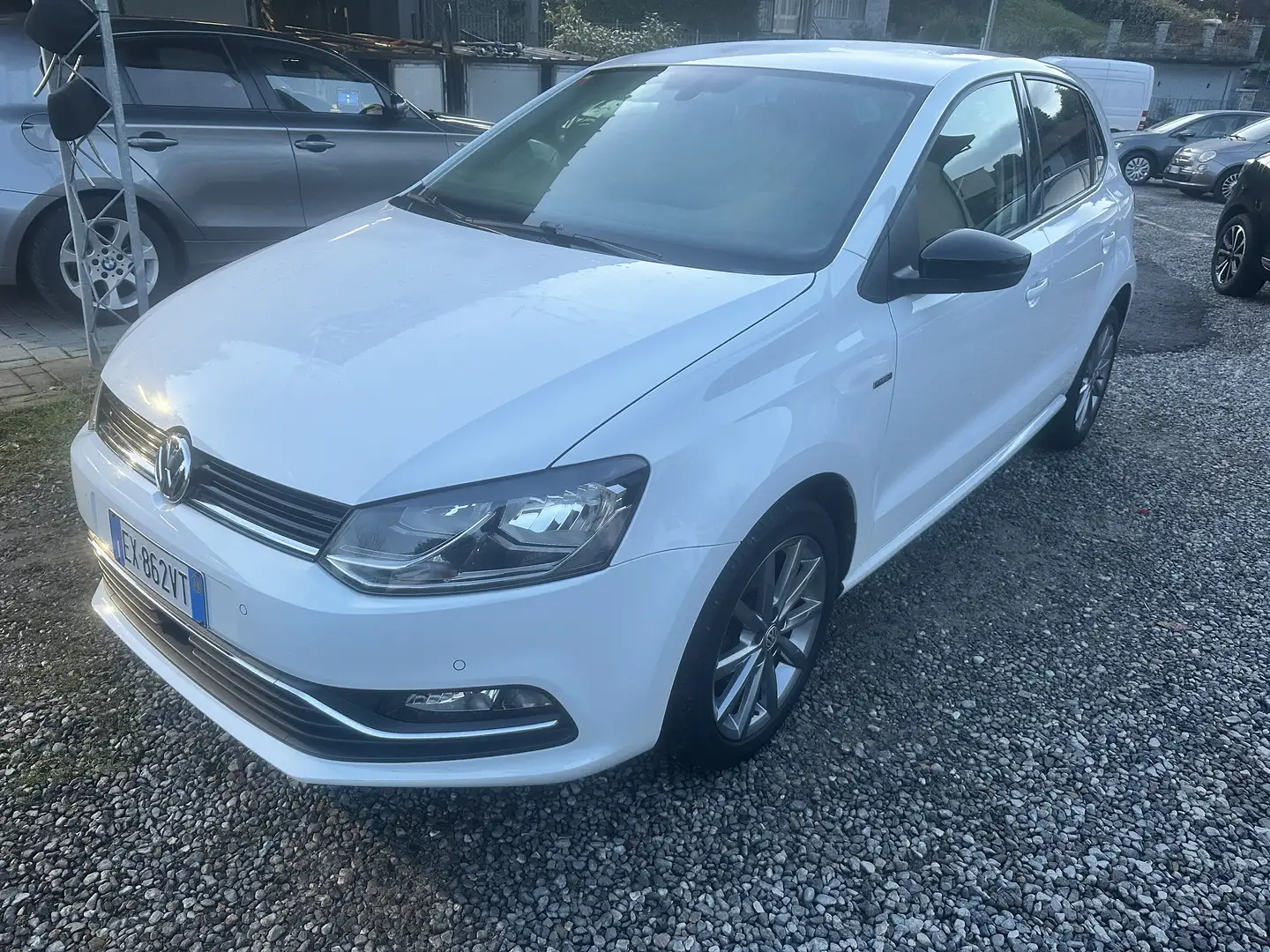 Volkswagen Polo 5p 1.4 tdi bm Fresh 90cv dsg Bianco - 1