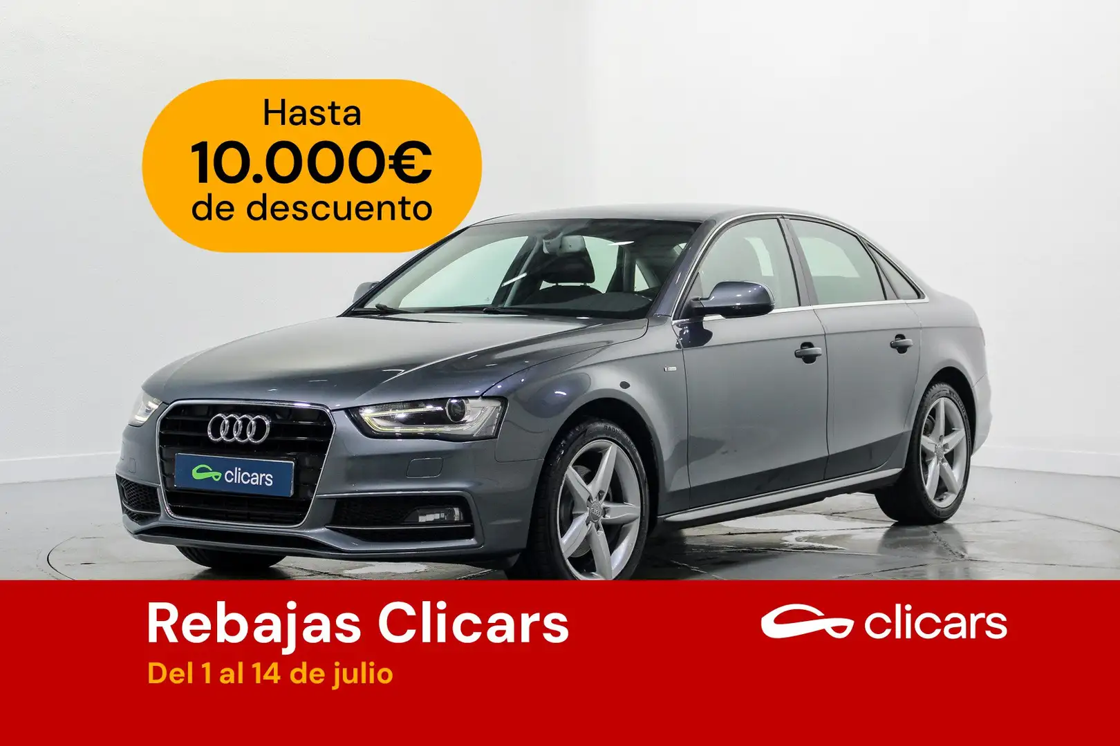 Audi A4 2.0TDI CD S line edition Multitronic 150 Gris - 1