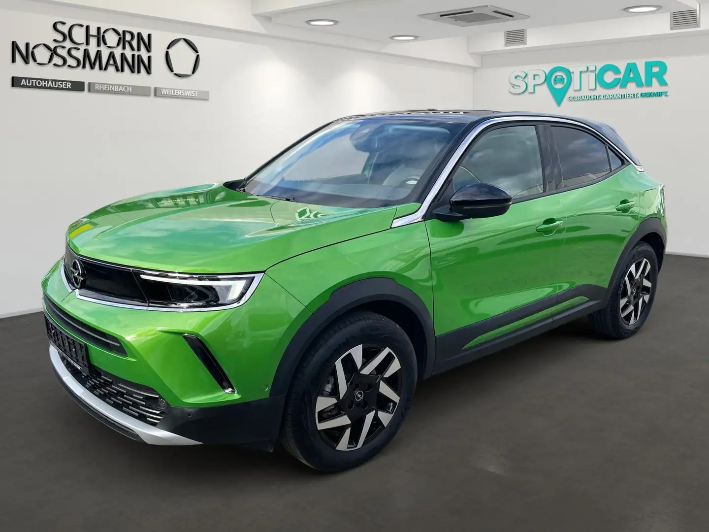 Opel Mokka MOKKA B-E ELEGANCE WINTERPAKET+KEYLESSGO Vert - 1