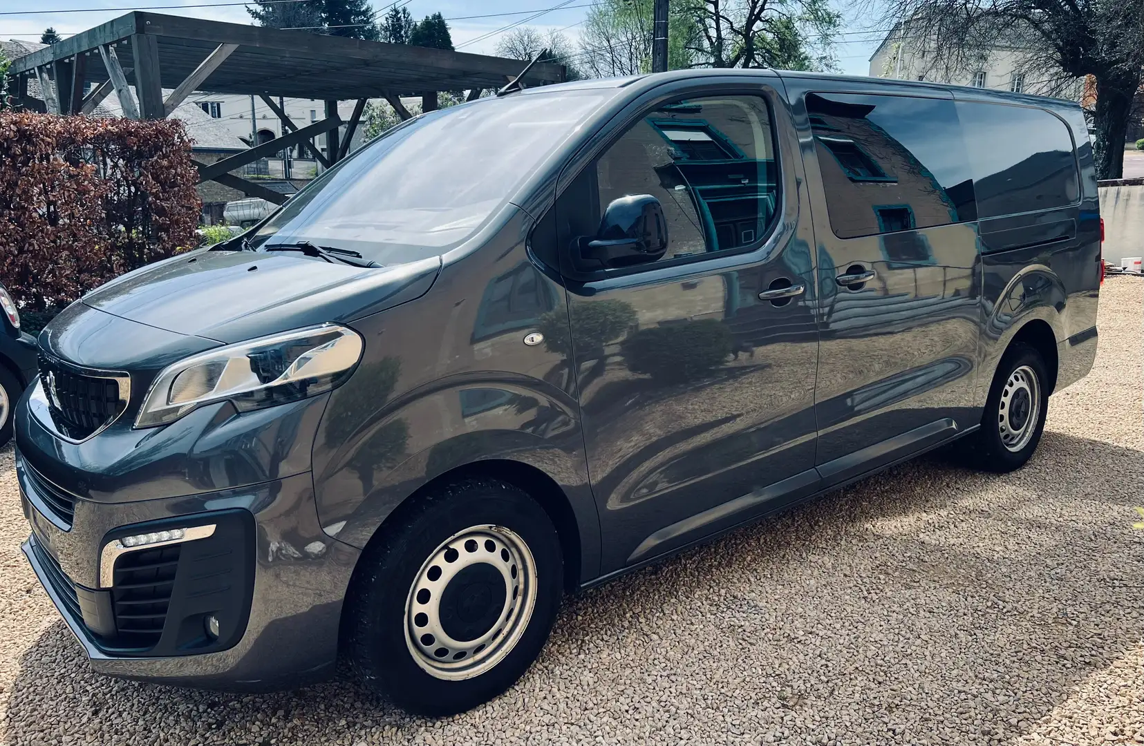 Peugeot Expert long double cabine Argent - 1