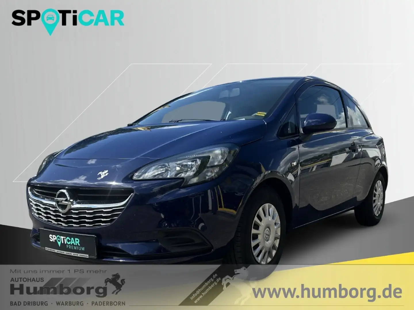 Opel Corsa E 1.2 Selection Klimaautom Berganfahrass. el.SP AU Azul - 1