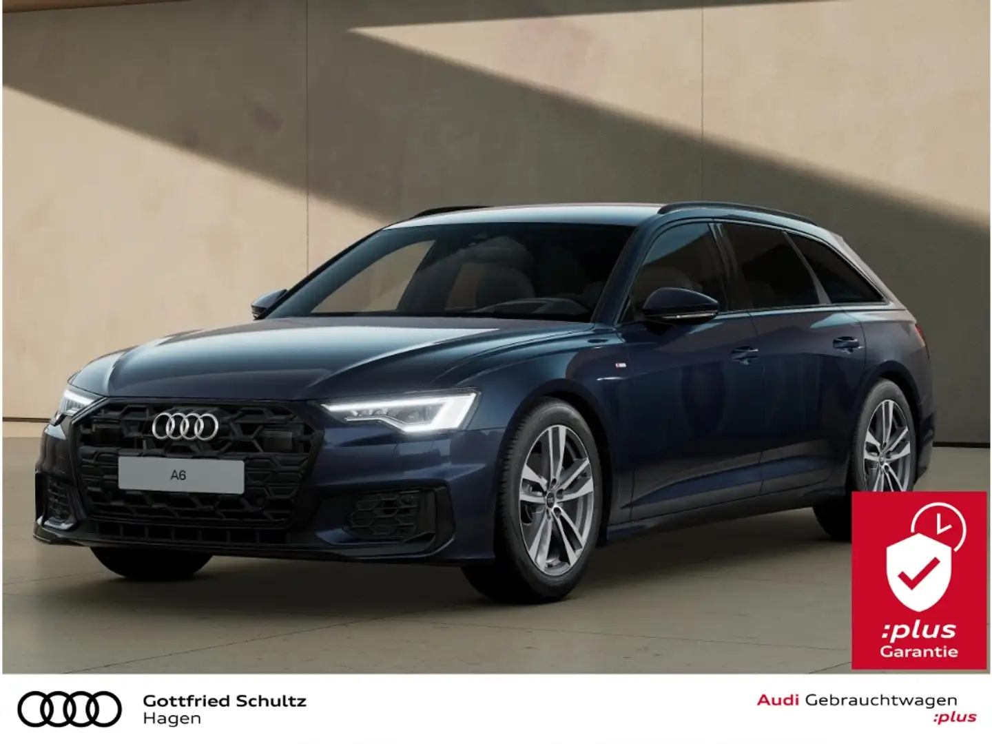 Audi A6 Avant 40 TDI S line Blau - 1