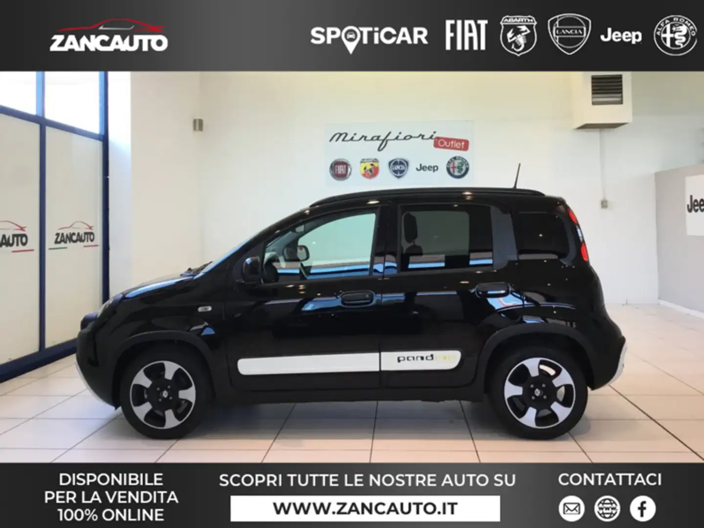 Fiat Panda S9 1.0  Hybrid Pandina - PROMO MESE + TARGA Schwarz - 1