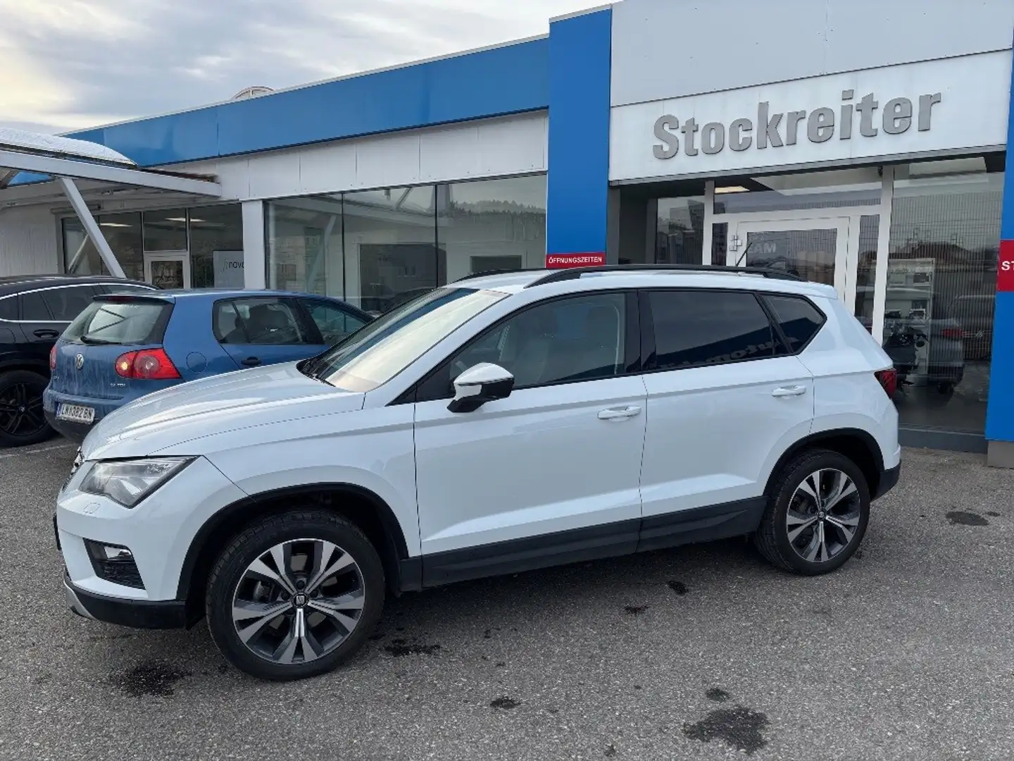 SEAT Ateca 1,0 Style Eco TSI*LED*KAMERA*AHK*SZH Weiß - 2