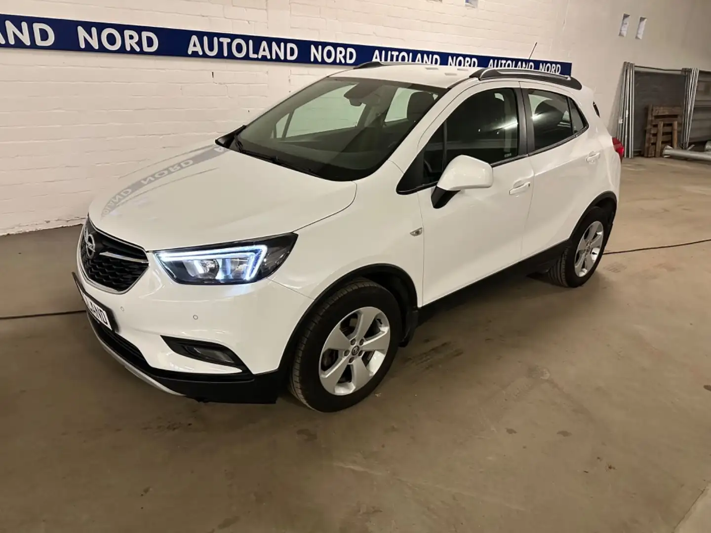Opel Mokka X 1.6 CDTI Edition 4x4*Klima*PDC*Tempo*EU6 Wit - 1
