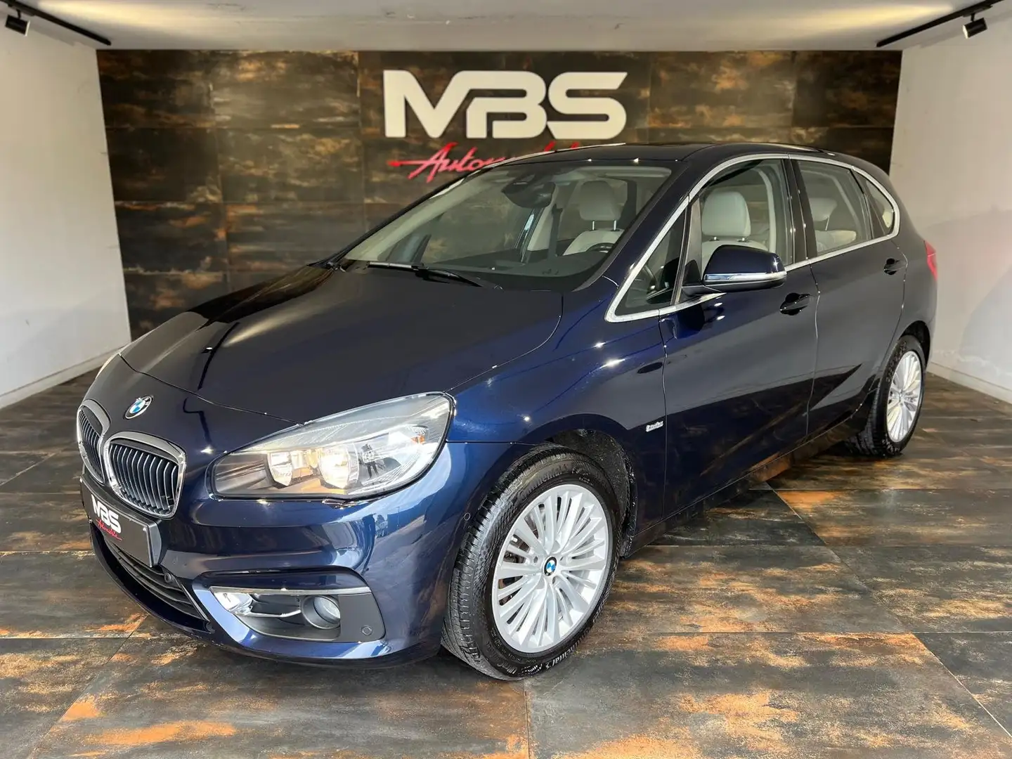 BMW 218 i Active Tourer * TOIT OUVRANT * CLIM-BIZONE * GPS Bleu - 1