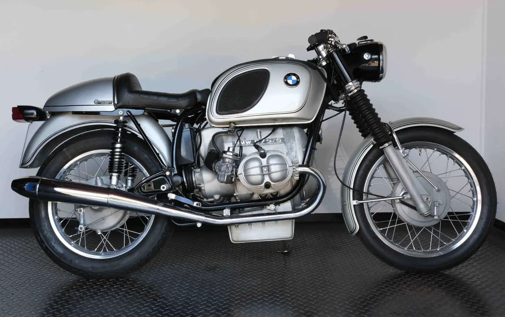 BMW R 75/5 Cafe Racer Classic  - worldwide shipping - Silber - 1
