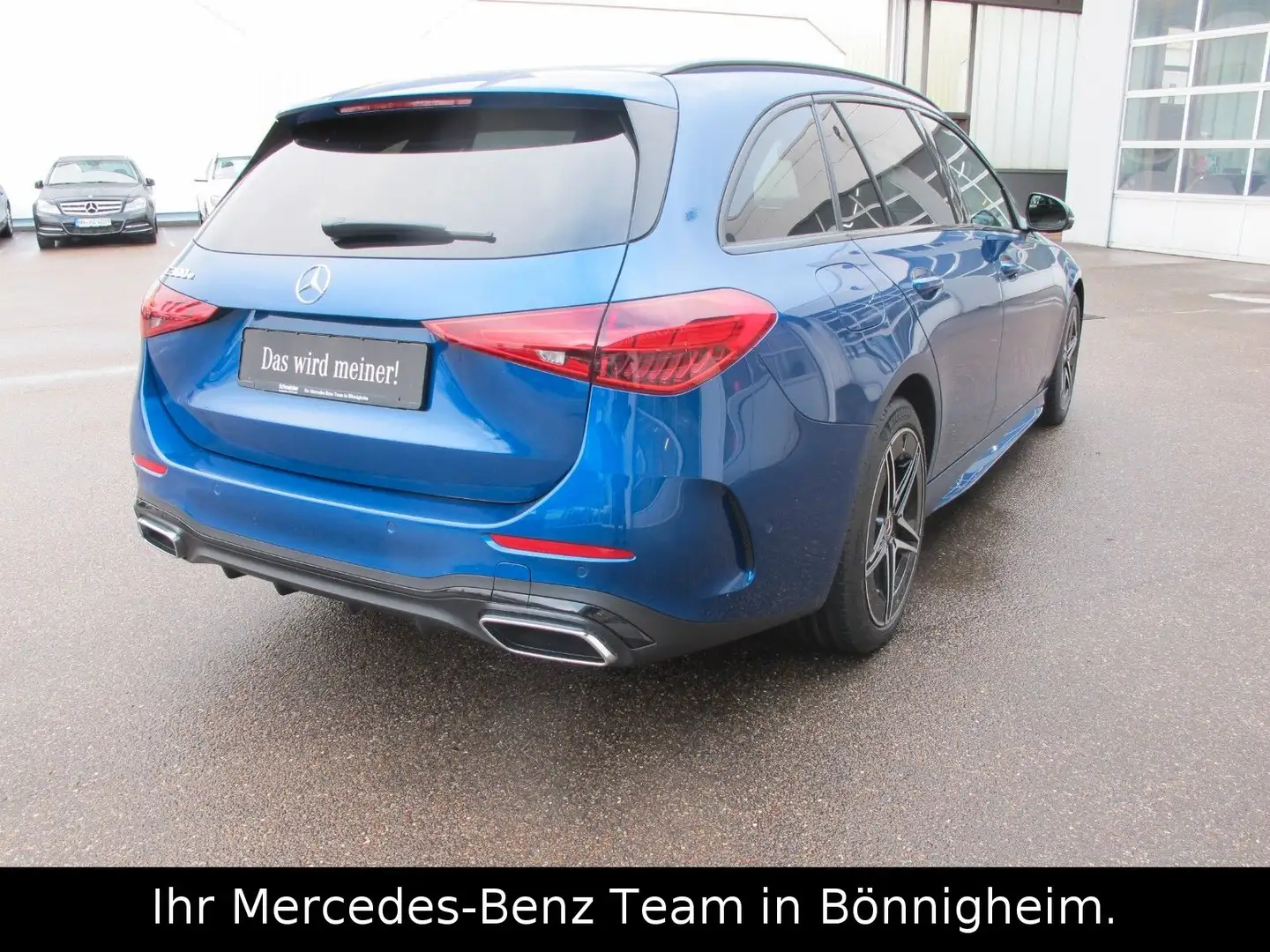 Mercedes-Benz C 300 T e AMG / AHV / Fahrassistenz / Night Blauw - 2