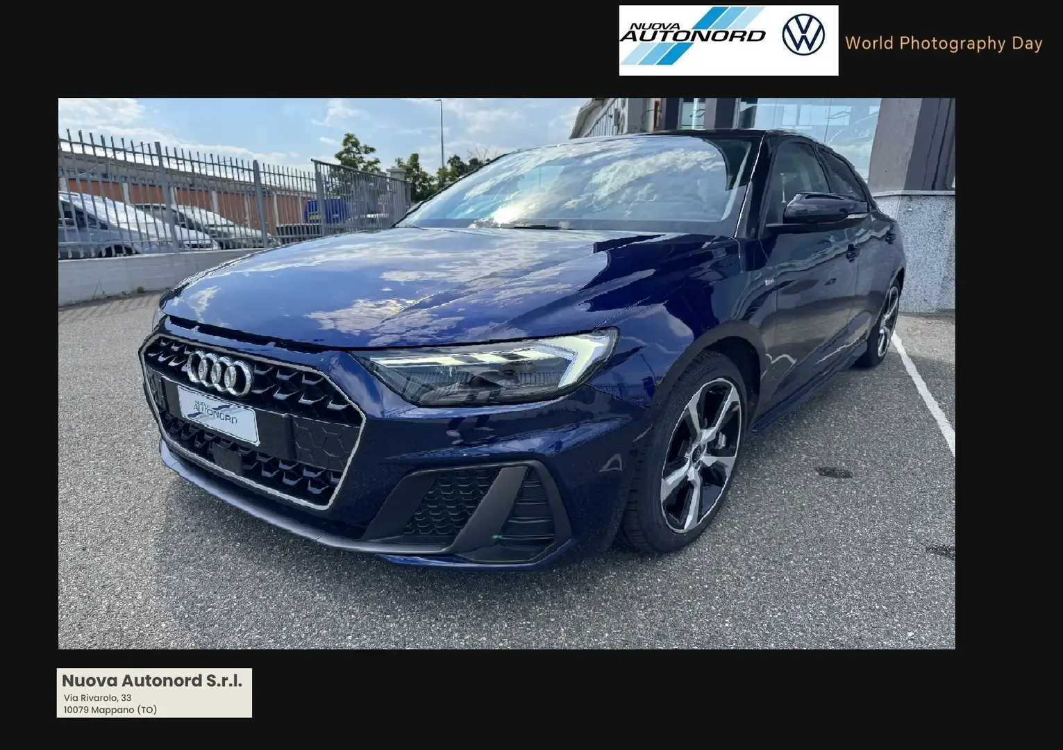 Audi A1 A1 Sportback 30 1.0 tfsi S Line Edition 116cv Blauw - 1