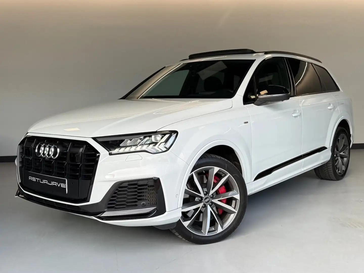 Audi Q7 60 TFSIe S line quattro tiptronic Weiß - 2