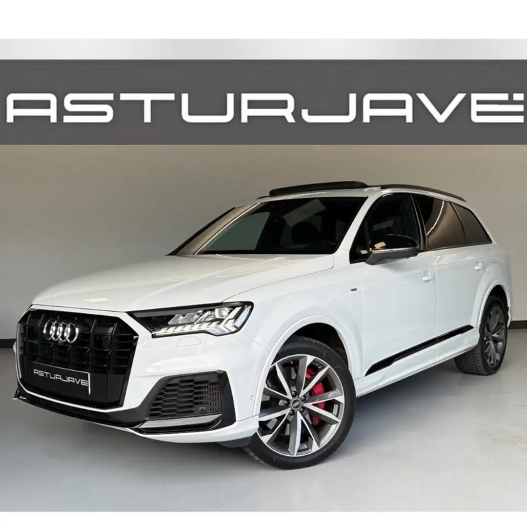 Audi Q7 60 TFSIe S line quattro tiptronic Weiß - 1
