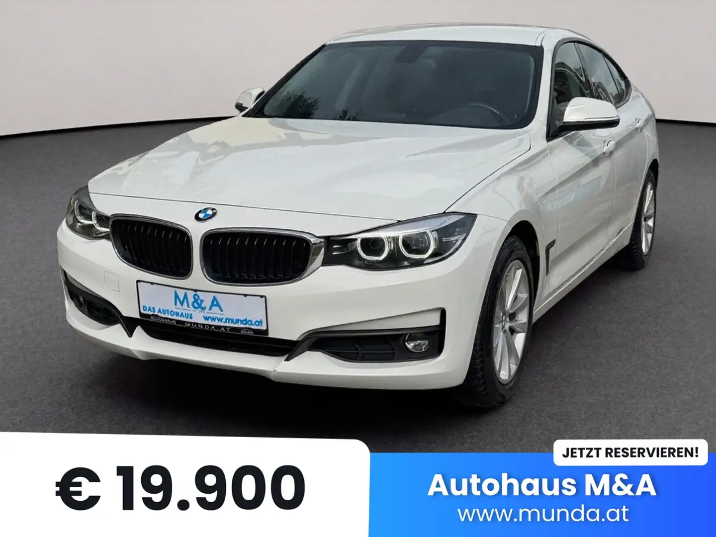 BMW 318 d 3er GT Advantage/Garantie Weiß - 1